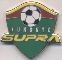 футбол.клуб Торонто Сьюпра (Канада) ЕМАЛЬ /Toronto Supra,Canada soccer pin badge