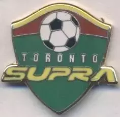 футбол.клуб Торонто Сьюпра (Канада) ЕМАЛЬ /Toronto Supra,Canada soccer pin badge
