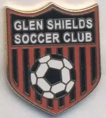 футбол.клуб Глен Шилдс (Канада) ЕМАЛЬ / Glen Shields SC, Canada soccer pin badge