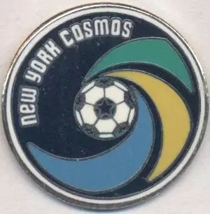 футбол.клуб Нью-Йорк Космос (США) ЕМАЛЬ /New York Cosmos,USA football-soccer pin