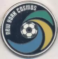 футбол.клуб Нью-Йорк Космос (США) ЕМАЛЬ /New York Cosmos,USA football-soccer pin