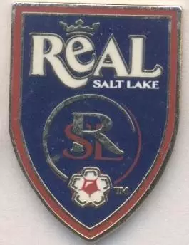 футбол.клуб Реал Солт-Лейк США офіц.ЕМАЛЬ/Real Salt Lake,USA football-soccer pin