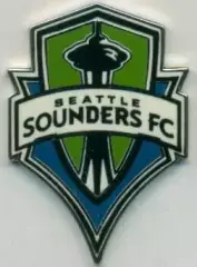 футбол.клуб Сіетл (США офіц.ЕМАЛЬ/Seattle Sounders,USA football-soccer pin badge