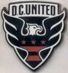 футбол.клуб Ді Сі Юнайтед (США)2 ЕМАЛЬ / DC United,USA football-soccer pin badge