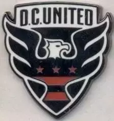 футбол.клуб Ді Сі Юнайтед (США)2 ЕМАЛЬ / DC United,USA football-soccer pin badge