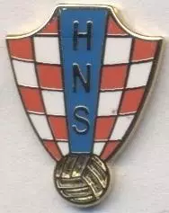 Хорватія, федерація футболу№2 ЕМАЛЬ/Croatia football federation enamel pin badge