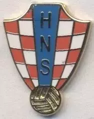 Хорватія, федерація футболу№2 ЕМАЛЬ/Croatia football federation enamel pin badge