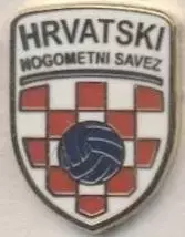 Хорватія, федерація футболу№5 ЕМАЛЬ/Croatia football federation enamel pin badge