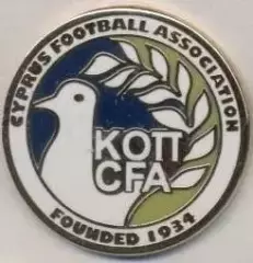 Кіпр,федерація футболу №3 ЕМАЛЬ/Cyprus football association federation pin badge