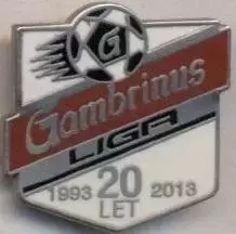 Чехія, футбол (федерація Прем'єр-ліга1 ЕМАЛЬ/Czech football Premier league badge