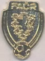 Чехія, федерація футболу, офіц. №4, важмет / Czech football federation badge