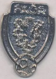 Чехія, федерація футболу, офіц. №5, важмет / Czech football federation badge
