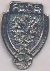 Чехія, федерація футболу, офіц. №5, важмет / Czech football federation badge