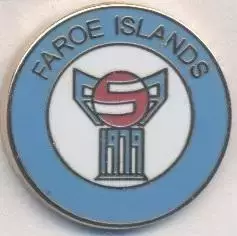 Фарери, федерація футболу, ЕМАЛЬ / Faroe Islands football federation pin badge
