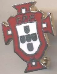 Португалія, федерація футболу, №8 ЕМАЛЬ / Portugal football federation badge