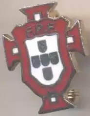 Португалія, федерація футболу, №8 ЕМАЛЬ / Portugal football federation badge