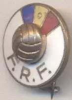 Румунія, федерація футболу8 офіц. ЕМАЛЬ/Romania football federation enamel badge