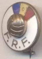 Румунія, федерація футболу8 офіц. ЕМАЛЬ/Romania football federation enamel badge