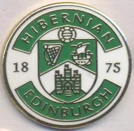 футбол.клуб Хіберніан (Шотландія2 ЕМАЛЬ/Hibernian FC,Scotland football pin badge