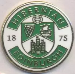 футбол.клуб Хіберніан (Шотландія2 ЕМАЛЬ/Hibernian FC,Scotland football pin badge