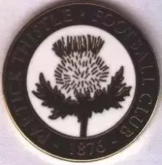 футбол.клуб Партік Тісл Шотландія ЕМАЛЬ/Partick Thistle FC,Scotland football pin
