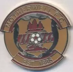 футбол.клуб Мазервелл (Шотландія ЕМАЛЬ/Motherwell FC,Scotland football pin badge