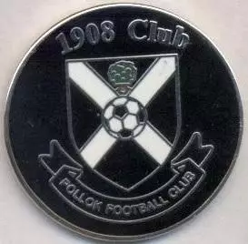 футбольний клуб Поллок (Шотландія) ЕМАЛЬ / Pollok FC,Scotland football pin badge