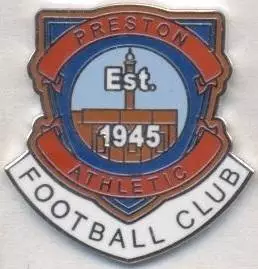 футбол.клуб Престон (Шотландія) ЕМАЛЬ /Preston Athletic FC,Scotland football pin