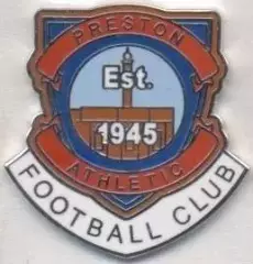 футбол.клуб Престон (Шотландія) ЕМАЛЬ /Preston Athletic FC,Scotland football pin