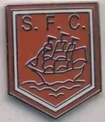 футбол.клуб Странрар (Шотландія)3 ЕМАЛЬ/Stranraer FC,Scotland football pin badge