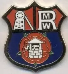 футбол.клуб Вайтхілл (Шотландія ЕМАЛЬ/Whitehill Welfare FC,Scotland football pin