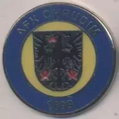 футбольний клуб Хрудім (Чехія) ЕМАЛЬ/AFK Chrudim,Czech football enamel pin badge
