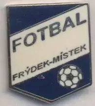 футбол.клуб Фрідек-Містек (Чехія)1 ЕМАЛЬ/Fotbal Frydek-Mistek,Czech football pin