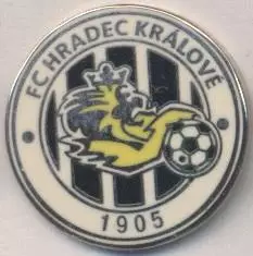 футбол.клуб Градєц-Кралове (Чехія)8 ЕМАЛЬ / SK Hradec Kralove,Czech football pin