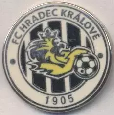 футбол.клуб Градєц-Кралове (Чехія)8 ЕМАЛЬ / SK Hradec Kralove,Czech football pin