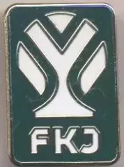 футбольний клуб Яблонєц (Чехія)1 ЕМАЛЬ / FK Jablonec,Czech football enamel badge
