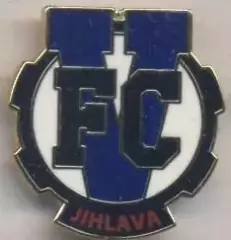 футбол.клуб Височина Їглава (Чехія)3 ЕМАЛЬ/Vysocina Jihlava,Czech football badge