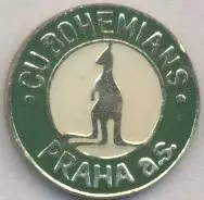 футбол.клуб ЦУ Богеміанс (Чехія) важмет /CU Bohemians Praha,Czech football badge