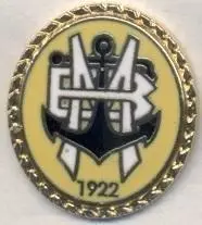 футбол.клуб Бейра-Мар (Португал)1 ЕМАЛЬ/SC Beira Mar,Portugal football pin badge