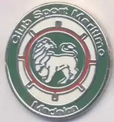 футбол.клуб Марітіму (Португалія)3 ЕМАЛЬ /Maritimo Funchal,Portugal football pin