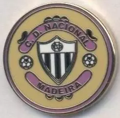футбол.клуб Насіунал (Португалія)2 ЕМАЛЬ /Nacional Funchal,Portugal football pin