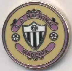футбол.клуб Насіунал (Португалія)2 ЕМАЛЬ /Nacional Funchal,Portugal football pin