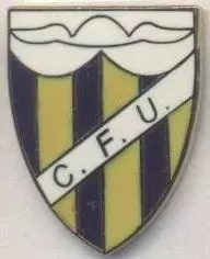 футбол.клуб Уніау Фуншал (Португалія)2 ЕМАЛЬ/Uniao Funchal,Portugal football pin