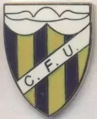 футбол.клуб Уніау Фуншал (Португалія)2 ЕМАЛЬ/Uniao Funchal,Portugal football pin