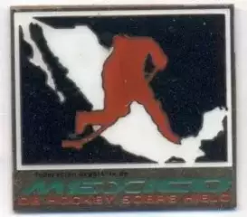 Мексика, федерація хокею,№1 важмет /Mexico ice hockey assn. federation pin badge