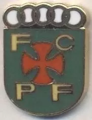 футбол.клуб Пасуш Феррейра Португал.1 ЕМАЛЬ/Pacos Ferreira,Portugal football pin
