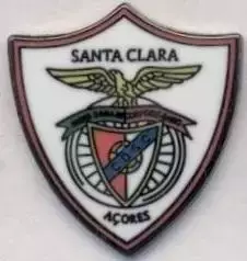 футбол.клуб Санта-Клара (Португалія)3 ЕМАЛЬ/CD Santa Clara,Portugal football pin