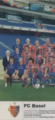 постер А4 футбол Базель (Швейцарія) 2011 / FC Basel, Switzerland football poster