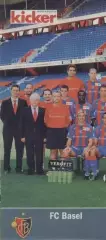 постер А4 футбол Базель (Швейцарія) 2008 / FC Basel, Switzerland football poster