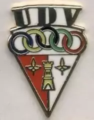 футбол.клуб Вілафранкенсе (Португалія ЕМАЛЬ/Vilafranquense,Portugal football pin
